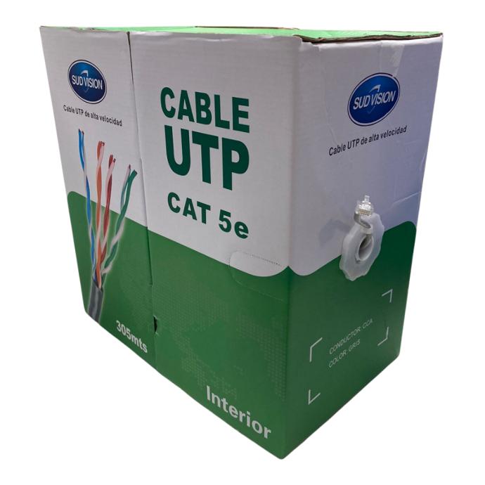 Cable Sudvision UTP CAT. 5e Interior CCA 0.7 x 305mts