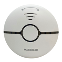 Detector de humo inteligente Macroled autonomo con alarma sonora