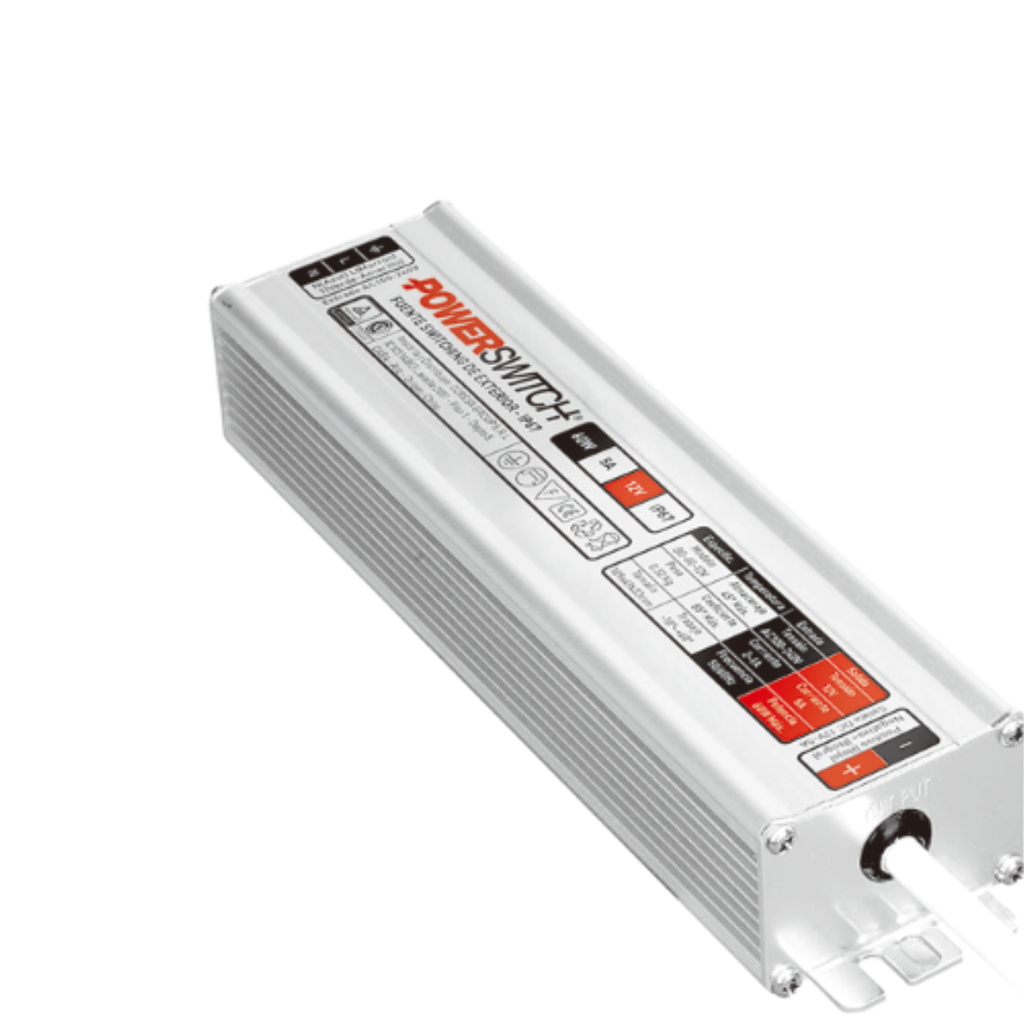 Fuente Powerswitch exterior 12V 5A IP67