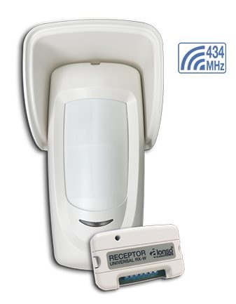 [IR-1000W] Garnet IR-1000w Sensor PIR para exterior doble infrarrojo