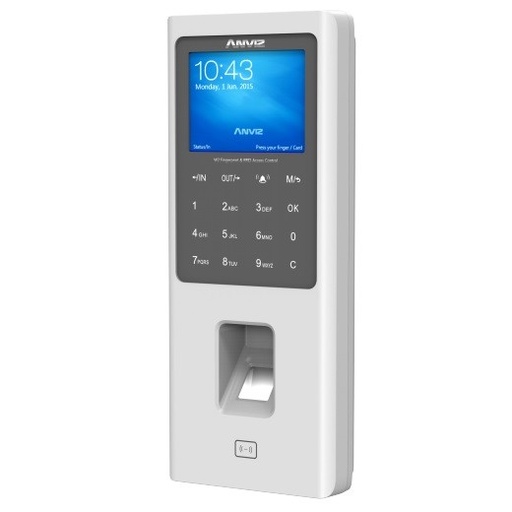 [AVZ-W2-PRO-ID] Anviz W2 Pro id - Control de acceso biometrico + RFID - Cloud
