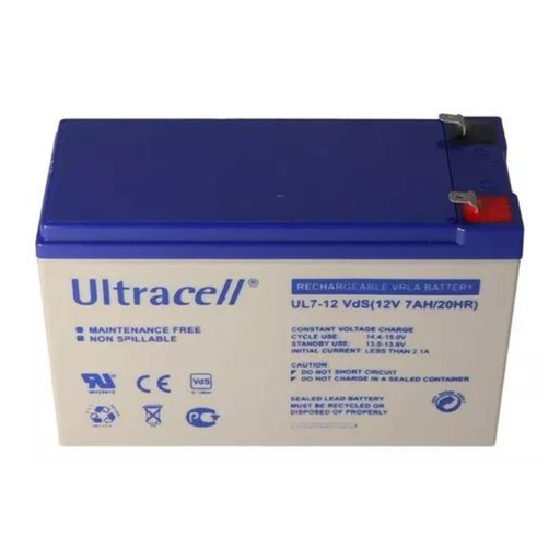 [UL7-12E] Bateria ULTRACELL Gel 12V 7AH
