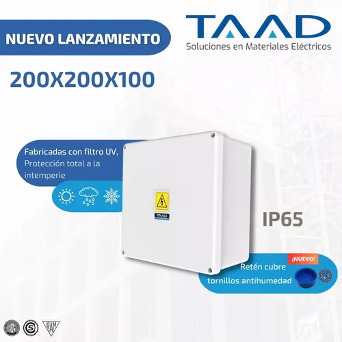 [CP-6100] Caja estanco Taad 200x200x100mm exterior (CP-6100)