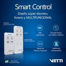 [VT2016A] Vetti Control remoto de 4 botones
