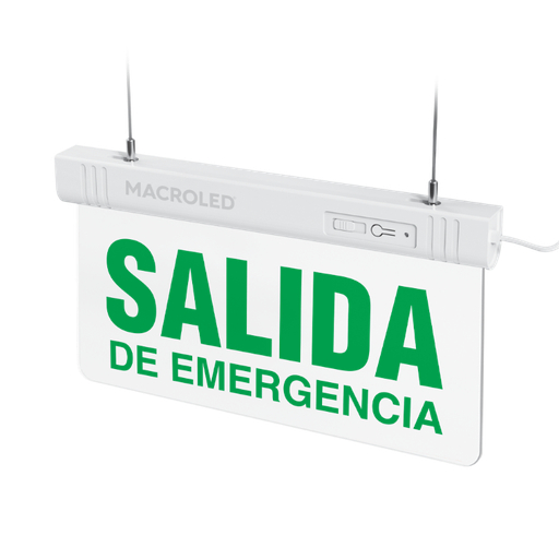 [CSL-EMERGENCIA] Cartel de salida de emergencia luminoso Macroled (CSL-EMERGENCIA)