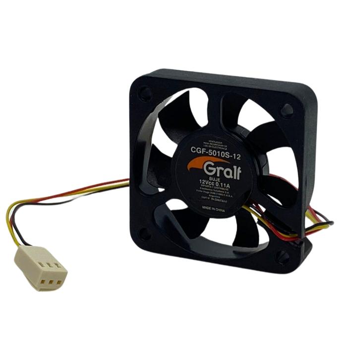 Cooler 12v Gralf 50x50x10mm Buje (CGF-5010S-12)