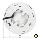 Domo Dahua 2 MP Starlight IP67 Full Color IR 40m con microfono (HAC-HDW1200TMQP-A-0280B-S5)