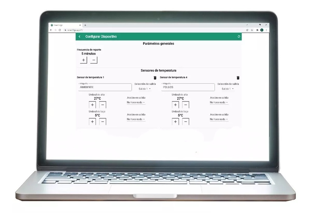 Monitor de temperatura y fases Smart FrigoM2