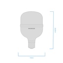 Foco Macroled Corto T140 60W E40 Frío 6500K (C-BAP-60-E40-CW)
