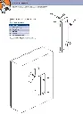 Soporte fijación a poste p/ Gabinete GE 300-450