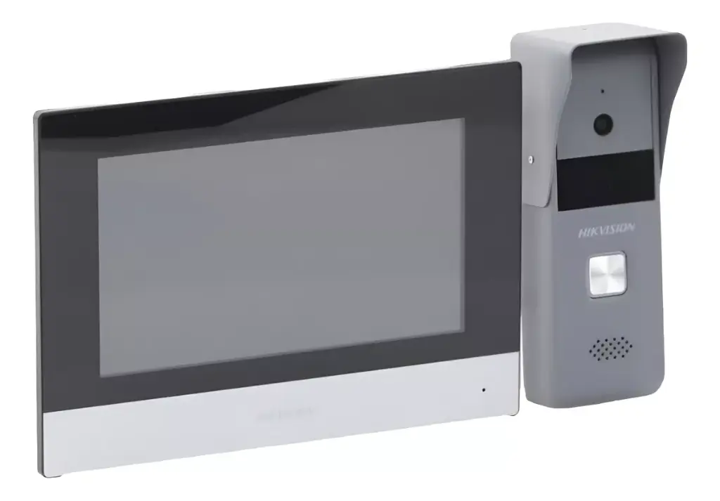 Kit de Videoportero Hibrido Hikvision (DS-KIS303-P)