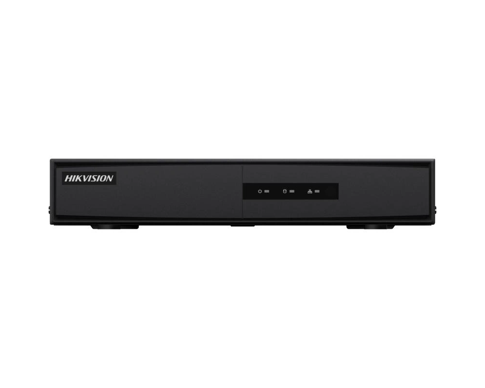 NVR PoE 4Ch Hikvision 6MP H.265+ HDMI/VGA Smart PoE 40Mbps 1 Disco 4 Puertos PoE (DS-7104NI-Q1/4P/M)