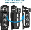 Barrera Infrarroja 100m exterior 3 Haces Hikvision (DS-PI-T100)