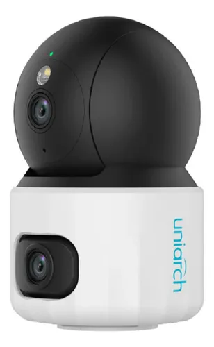Camara IP WiFi Dual Uniarch interior 3+3MP PT IR/Luz blanca AutoTracking Mic Parlante MicroSD (Uho-S3S-M33D)
