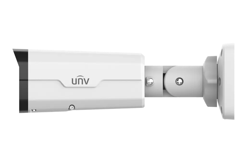 Camara IP bullet Uniview 4MP lente motorizado 2.7–13.5mm IR50m iA Rostro Conteo IP67 IK10 MicroSD PoE (IPC2324SB-DZK-I0)