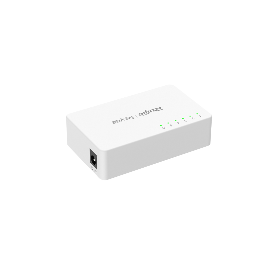 Switch Ruijie 5 puertos 10/100 Mbps (RG-ES05F)