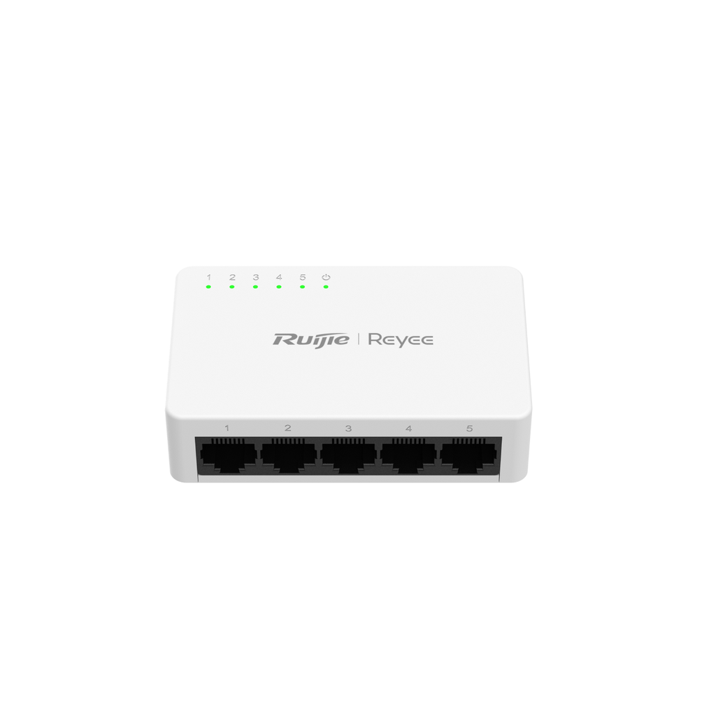 Switch Ruijie 5 puertos 10/100 Mbps (RG-ES05F)