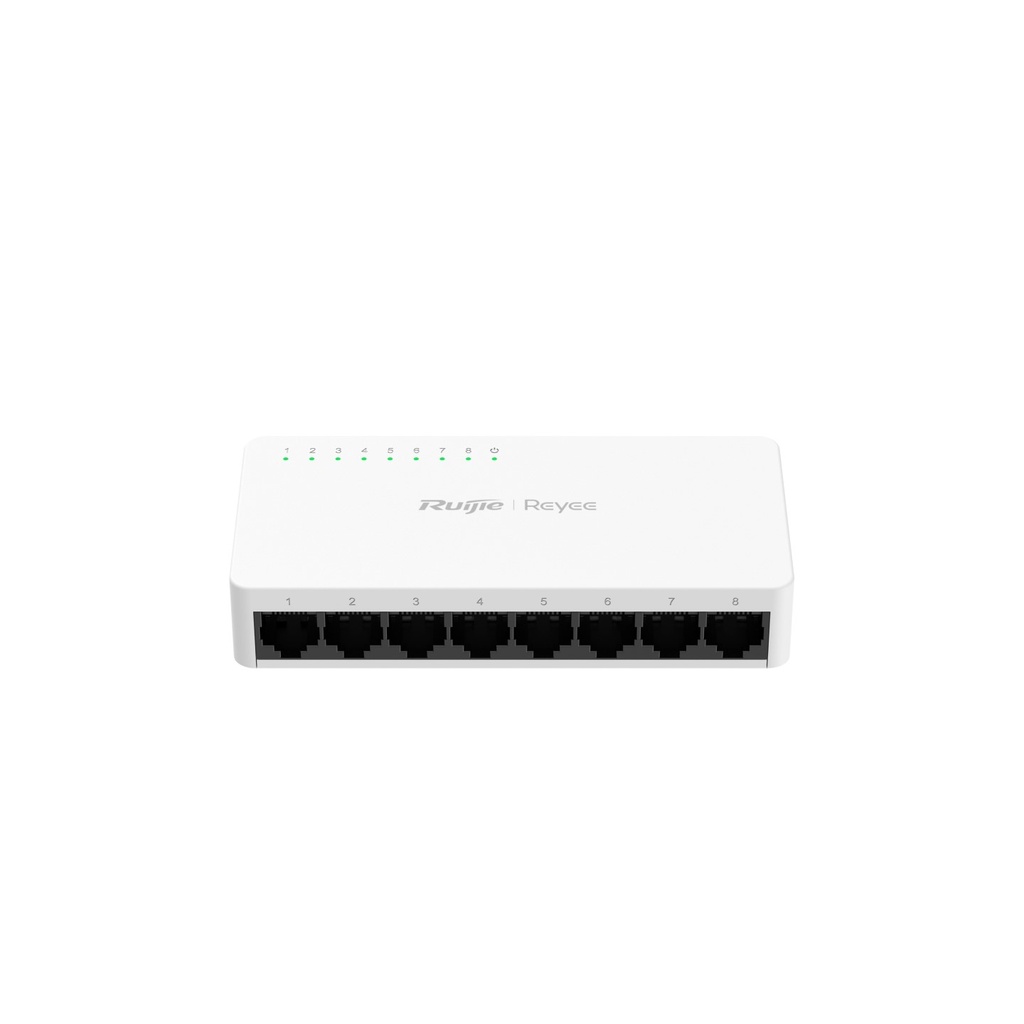 Switch Ruijie con 8 puertos 10/100 Mbps (RG-ES08F)