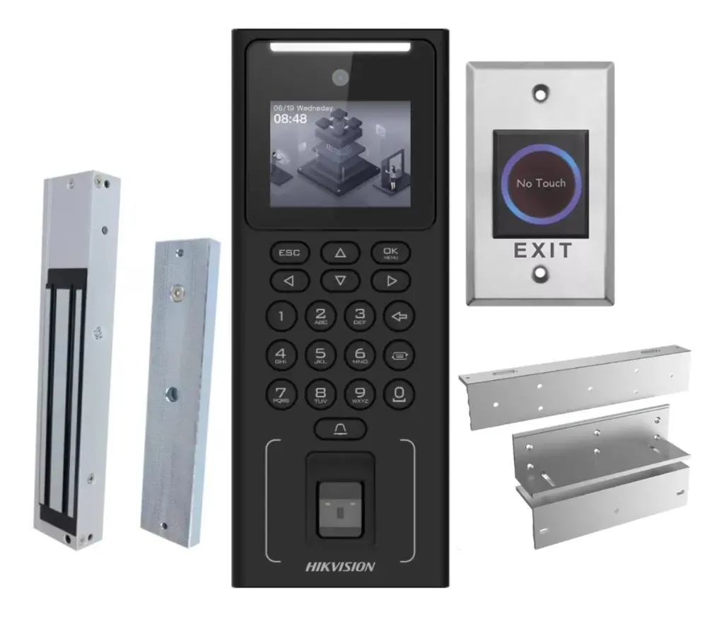 Kit de Control de Acceso Hikvision con Reconocimiento Facial (DS-KAS321)