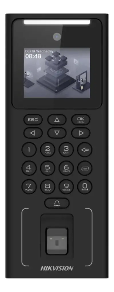 Kit de Control de Acceso Hikvision con Reconocimiento Facial (DS-KAS321)