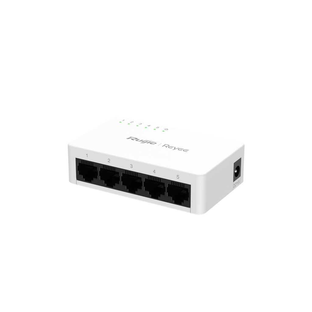 Switch Reyee no PoE no administrado 5 puertos 10/100/1000 Mbps (RG-ES05G-L)