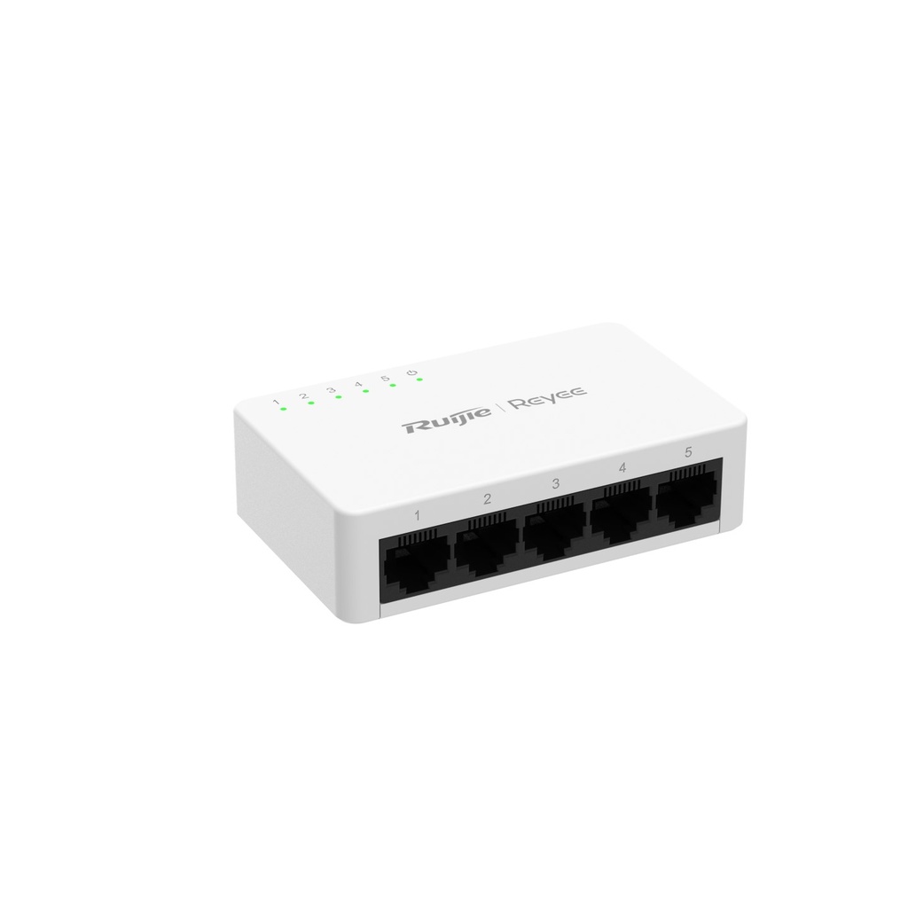 Switch Reyee no PoE no administrado 5 puertos 10/100/1000 Mbps (RG-ES05G-L)