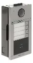 Portero IP Hikvision 2MP Lector Mifare 4 casas/deptos PoE IR IP65 IK08 App 2 puertas Hik-Connect (DS-KV8413-WME1)