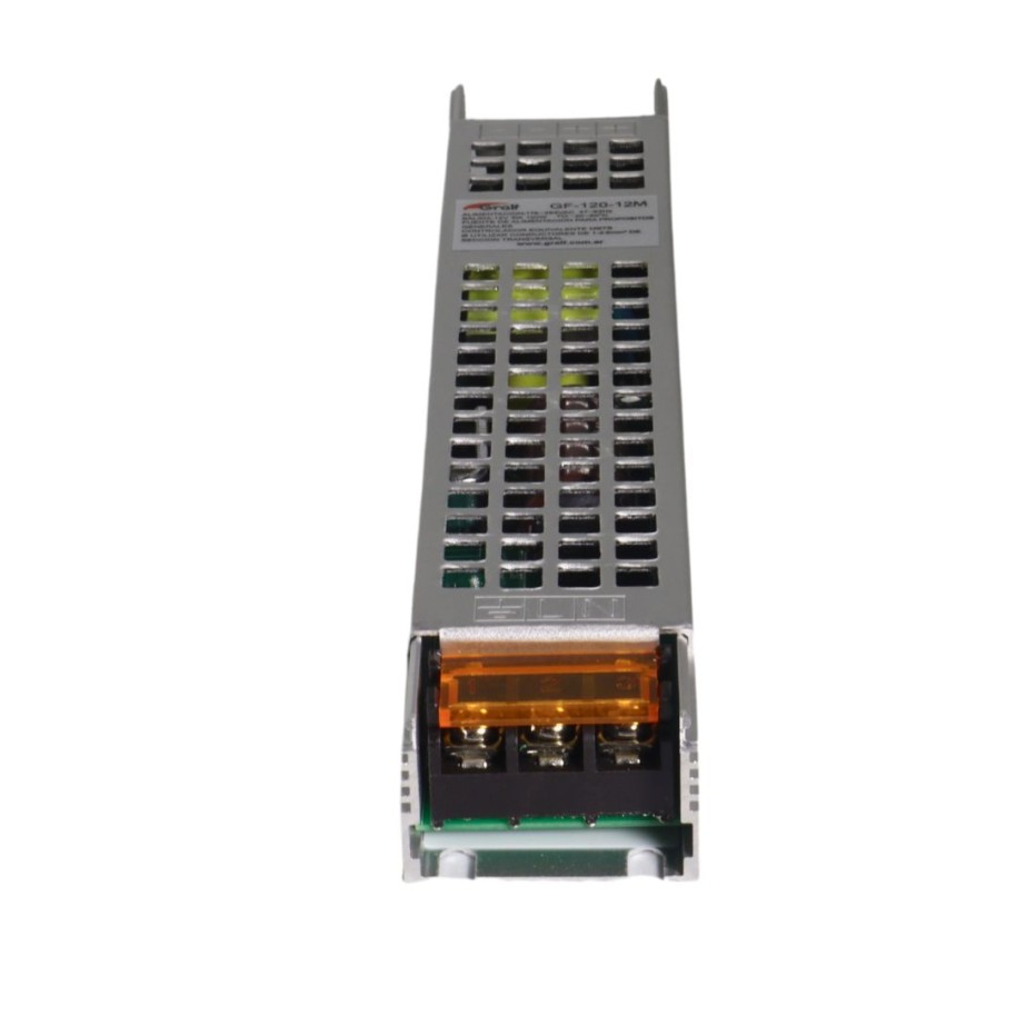 Fuente switching interna mini GRALF 12V 10A (GF-120-12M)