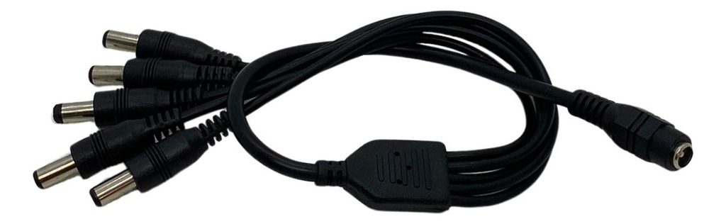 Derivador de alimentacion de 1 a 5 salidas miniplug (GF-SH15)