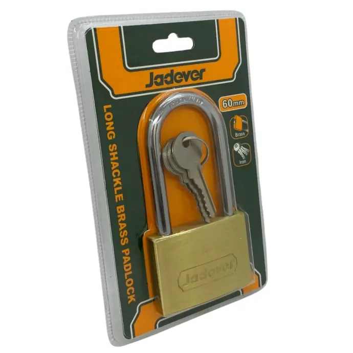 Candado de laton Jadever aro largo 60mm [d]