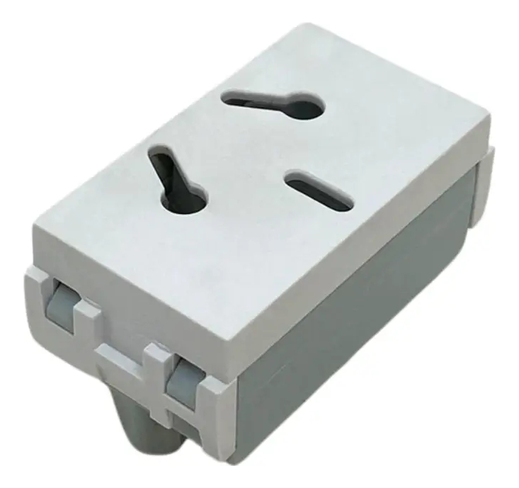 Tomacorriente Taad binorma Linea Spot blanco (S-4100)