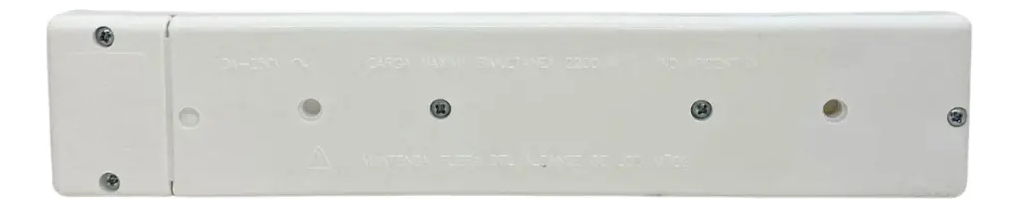 Zapatilla Top 6 tomas con bornera sin cable (M-1299)