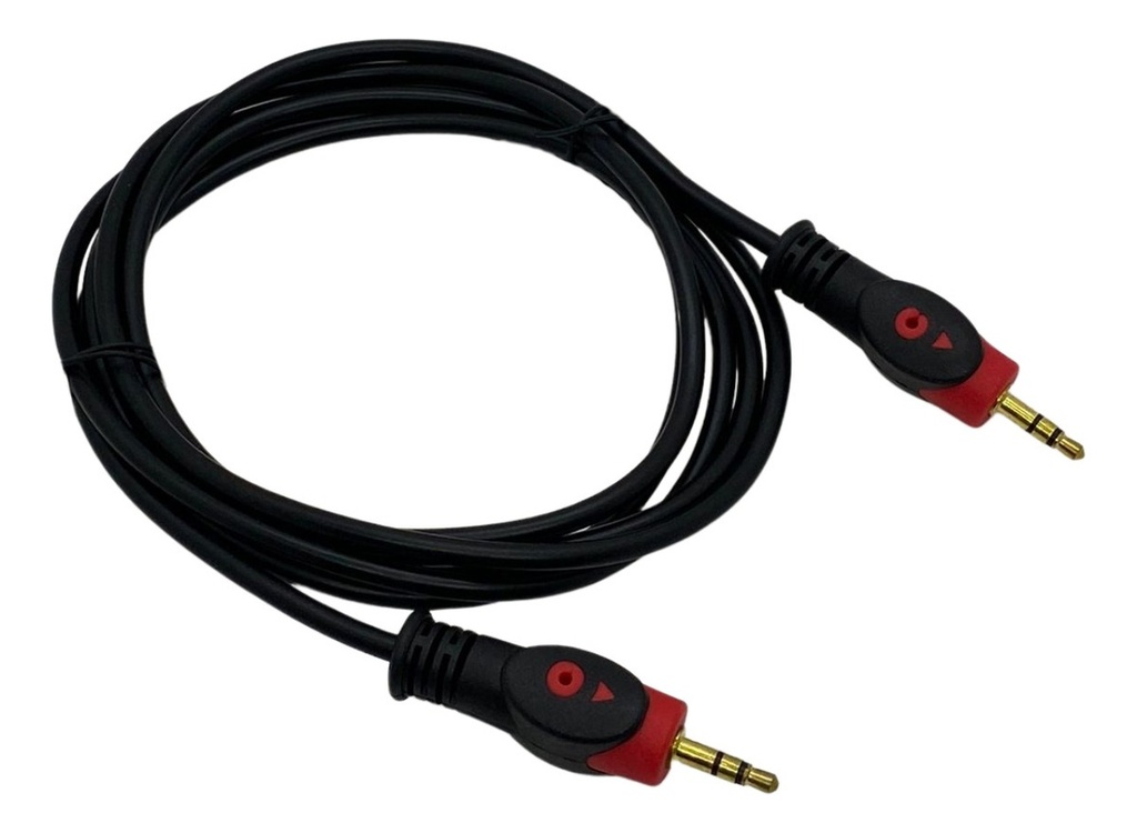 Cable de audio Gralf 1.8m plug 3.5mm (GF-P3535)