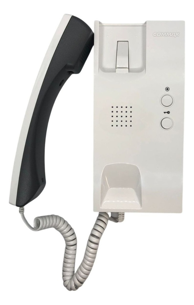 Kit Portero Eléctrico Commax p/embutir con 2 telefonos (DP-LA101/DR-201H)