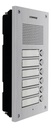 Kit Portero multifamiliar 6 botones Commax (KIT 6UM DR-6UM+6)