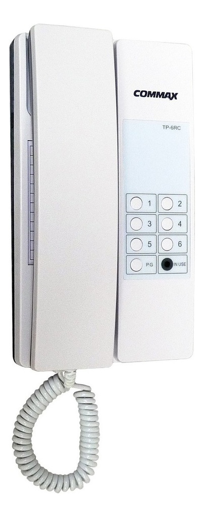 Telefono intercom Commax 6 internos (TP-6RC)