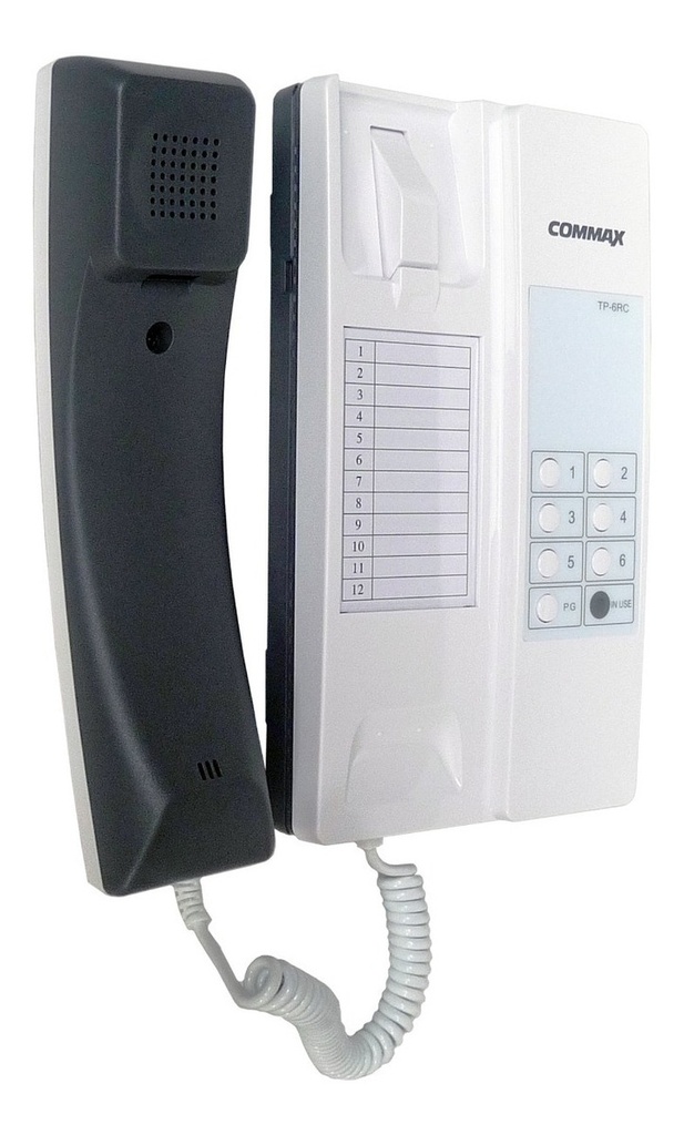Telefono intercom Commax 6 internos (TP-6RC)