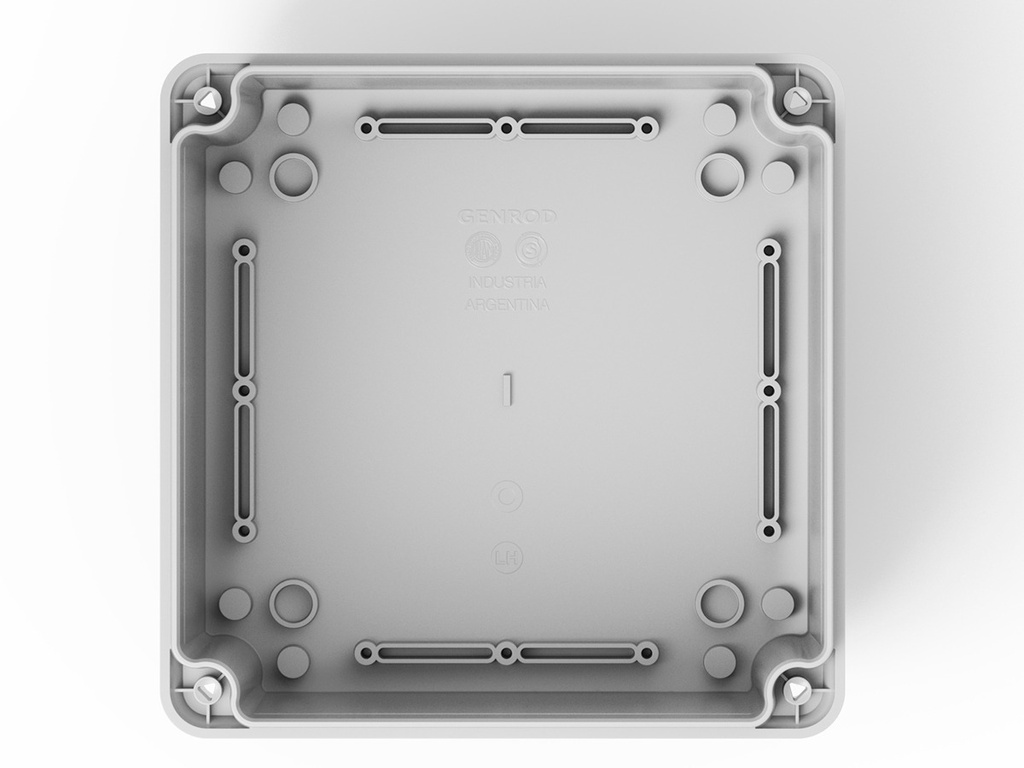 Caja estanca Genrod IP65 310x310x110 plastica blanca (22313111B)