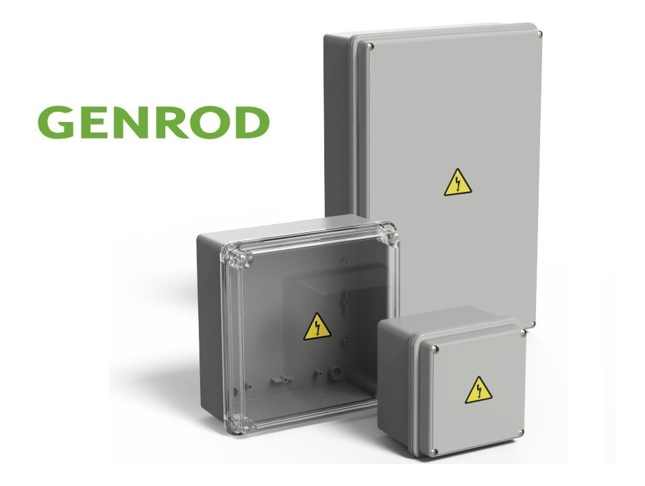 Caja estanca Genrod IP65 310x310x110 plastica blanca (22313111B)