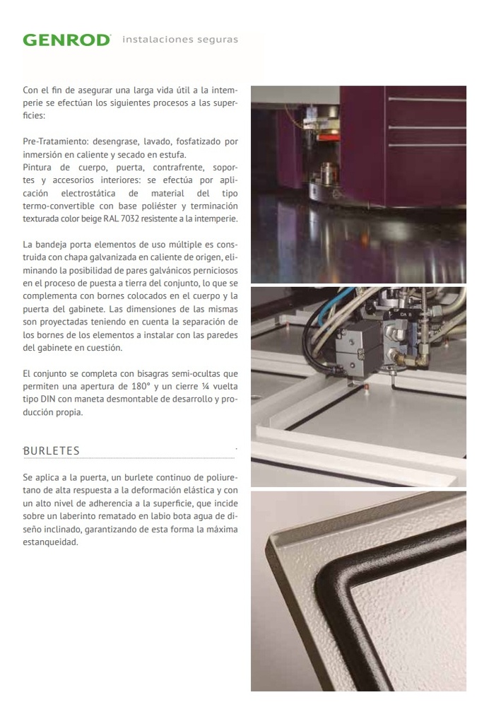 Gabinete Metalico Estanco Genrod Serie 9000 200x300x150 (099151)