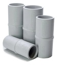 Union/cupla de PVC 1" 25mm para caño rigido pesado Genrod Sistelectric (UTR025E)