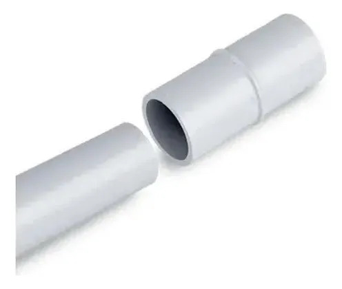 Union/cupla de PVC 5/8" 16mm para caño rigido pesado Genrod Sistelectric (UTR016E)