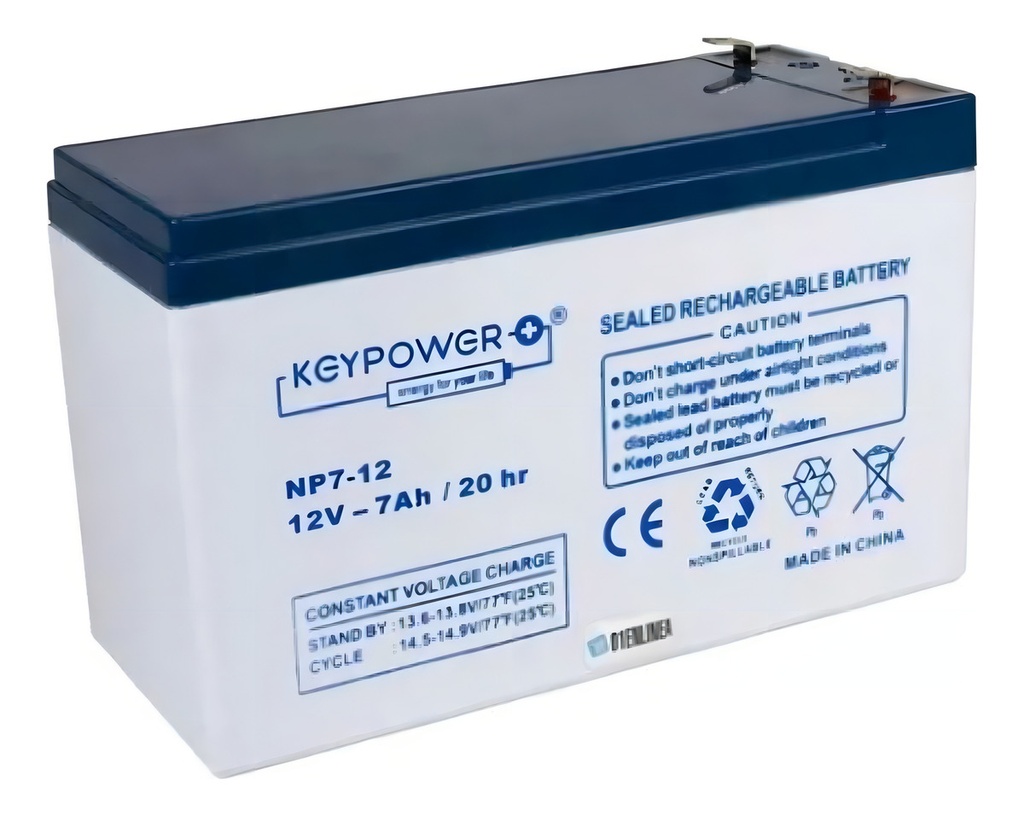 Bateria KEYPOWER Gel 12V 7Ah