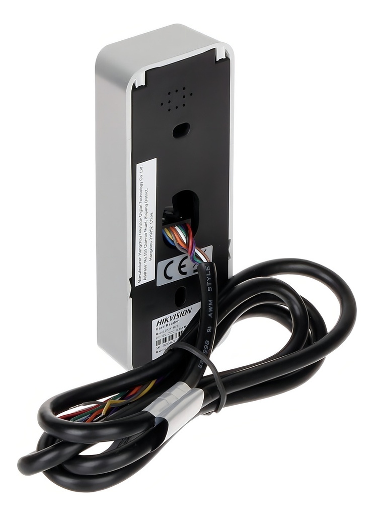 Lector de Tarjetas Hikvision Mifare RS485/Wiegand IP65 (DS-K1107AM)