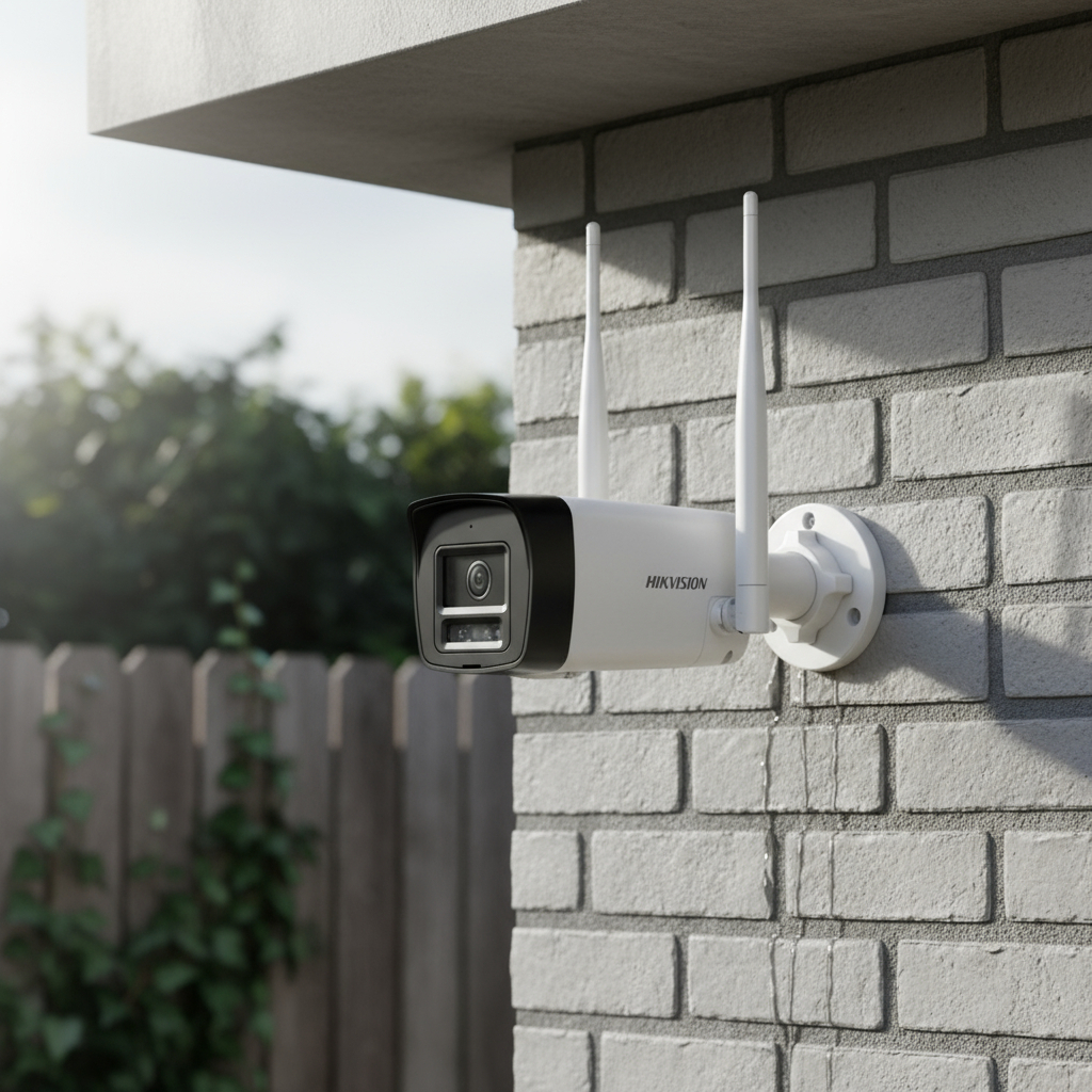 Camara IP WiFi 6 2MP Hikvision EasyLink Bullet Exterior Microfono Parlante (DS-2CV1023G2-LIDWF)