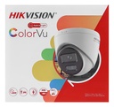 Camara IP 4MP Hikvision ColorVu 2,8mm Luz hibrida 30m Microfono PoE IP67 MicroSD (DS-2CD1347G2H-LIUF) 