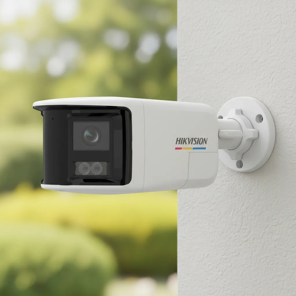 Camara IP 6MP Hikvision FlexVu Panoramica ColorVu Deteccion Humano/Vehiculo Ranura SD IP67 (DS-2CD1T67G2HP-LIUF/SL)