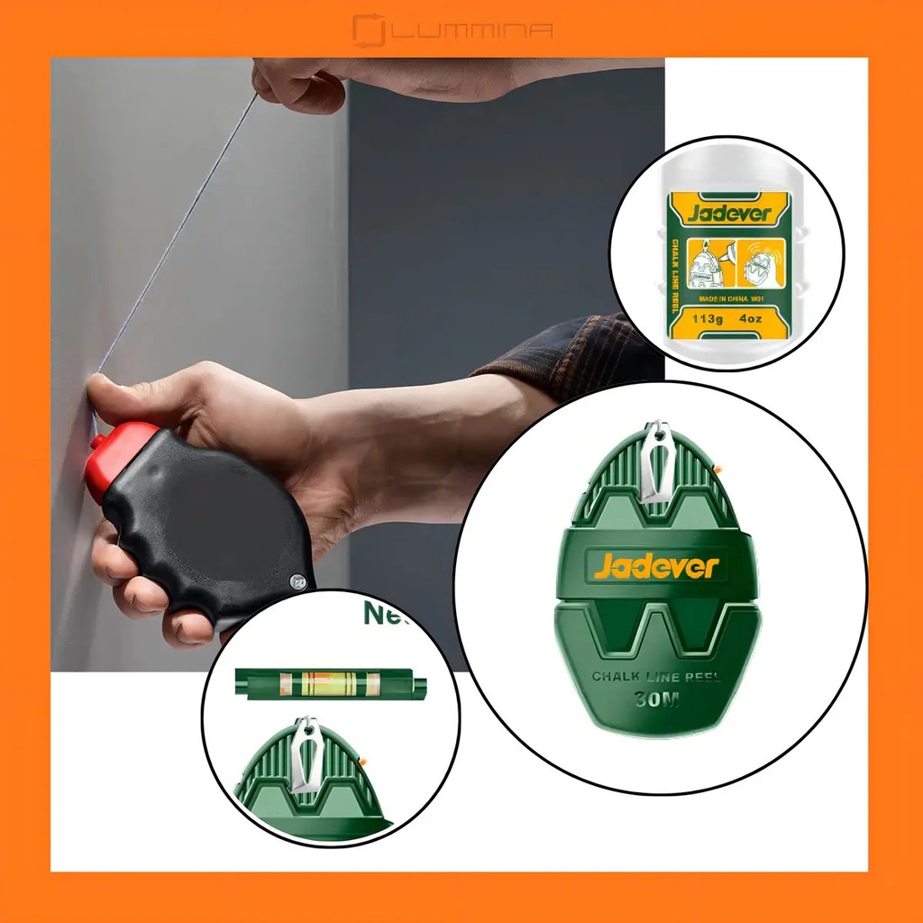 Kit de nivelación Jadever 30mts [d]