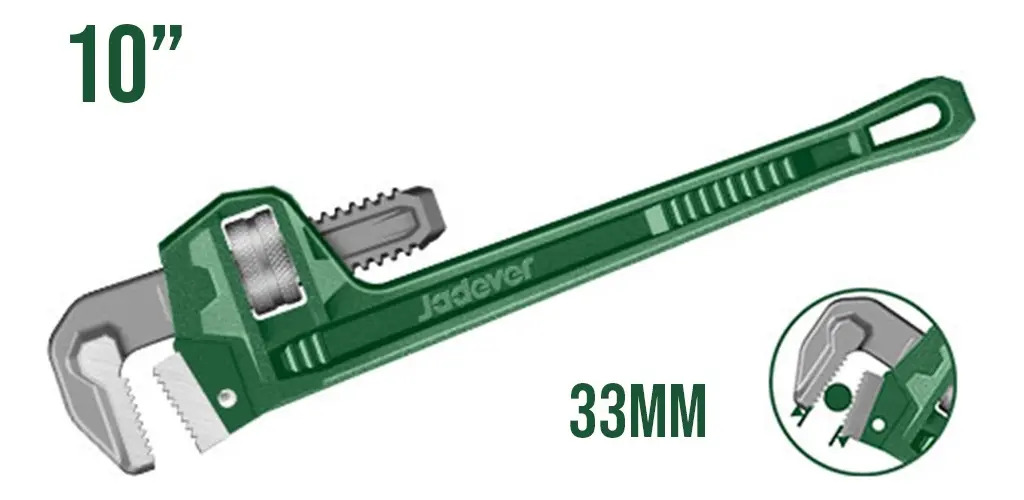 Llave inglesa Jadever Ø33 10" [d]