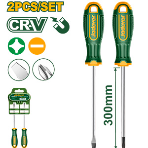 Set Destornillador x2 CRV PH+SL 300[d]